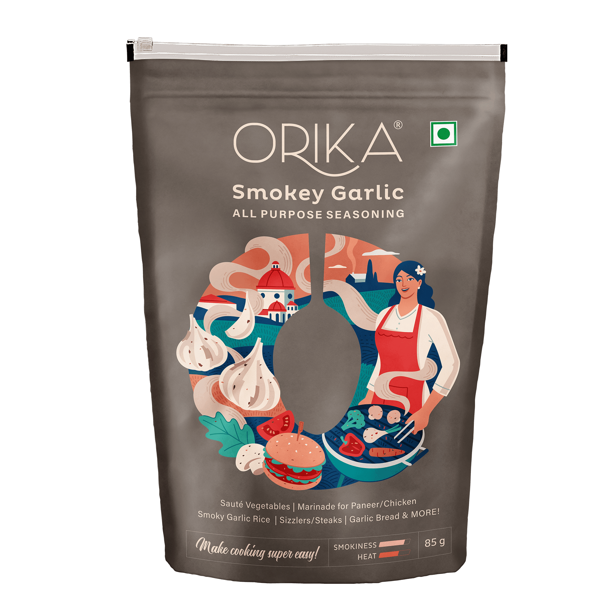 SMOKEY GARLIC MARINADE- 85G