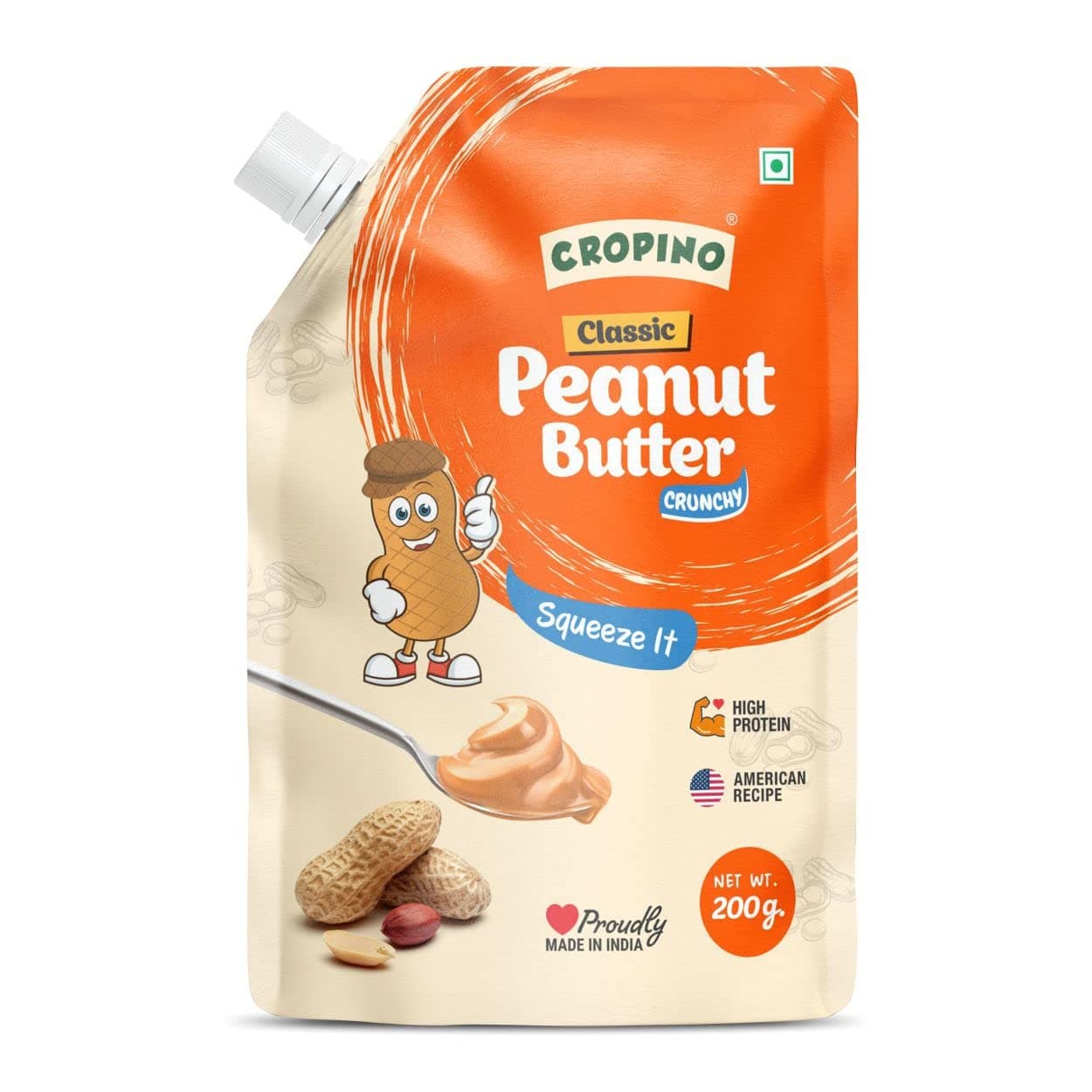 Classic Peanut Butter (Crunchy) 200gm