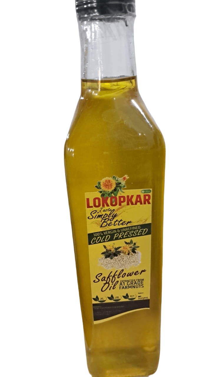 Virgin Cold Pressed Safflower Oil - 500ml