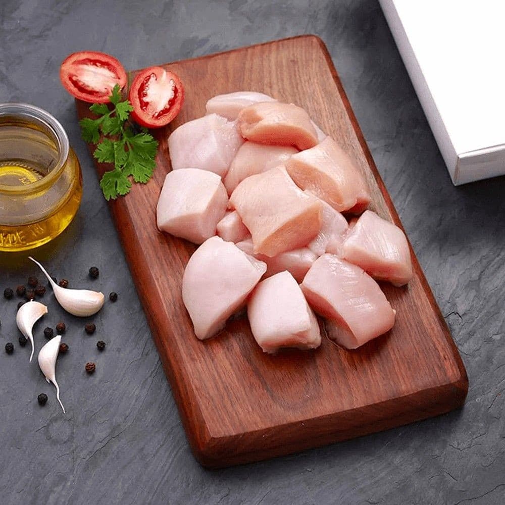 Boneless Chicken Breast (Tikka Cut) 1 Kg