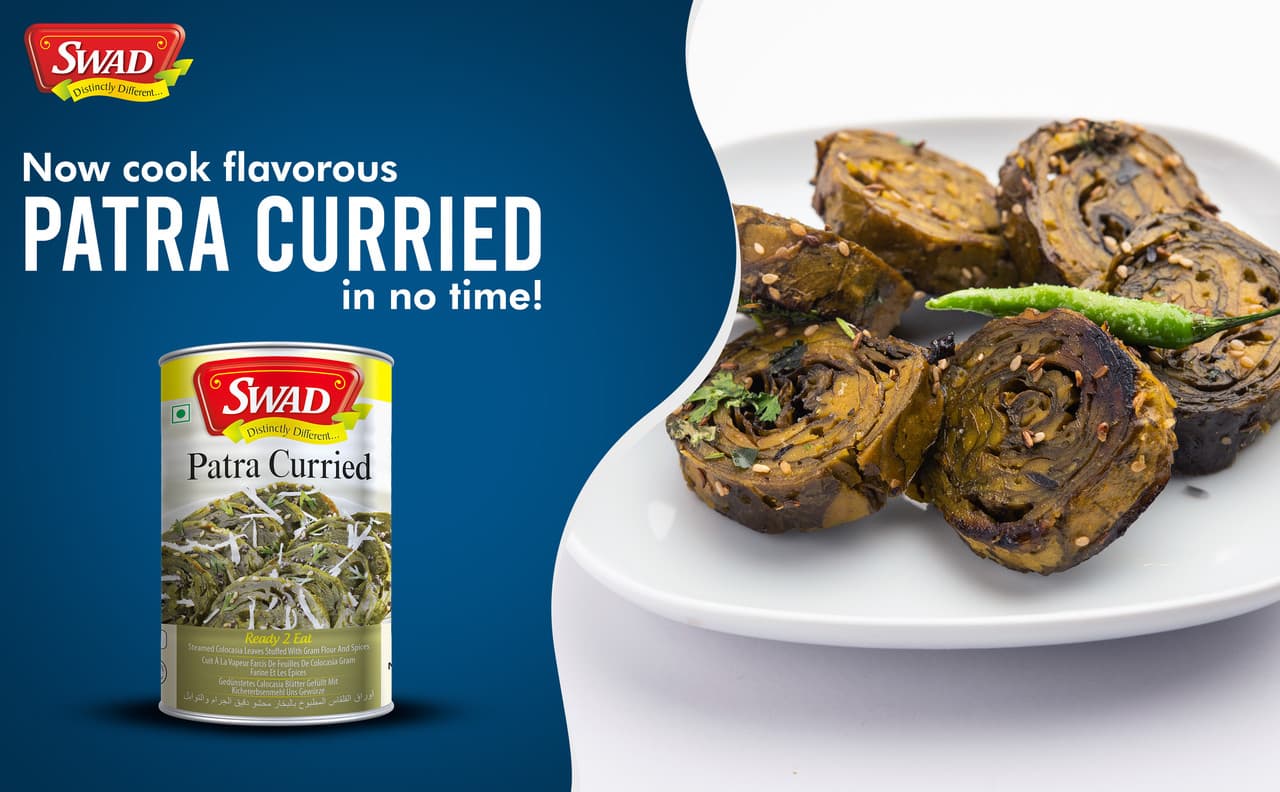 SWAD Distinctly Different Patra Curried Ready 2 Eat (800gm)