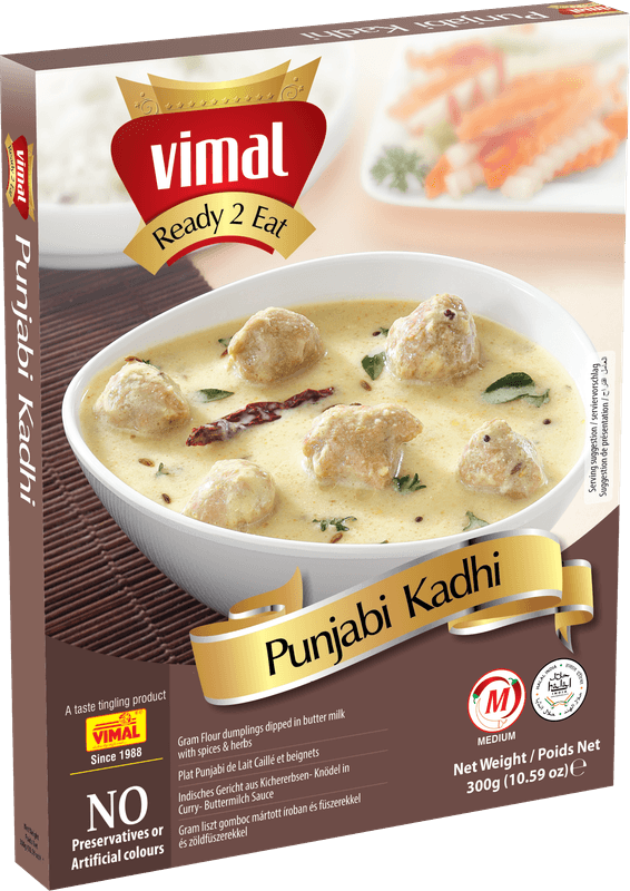 VIMAL Ready to Cook and EatPunjabi Kadhi Instant Mix Vegetarian with No Added Preservative and Colours - 300g
