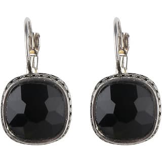 Crystal Stud Earrings for Girls Brass Material Made in India Earrings for Women's Fashion Jewellery for Party