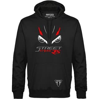 FastB Men & Women Full Sleeve Printed Hooded Sweatshirt