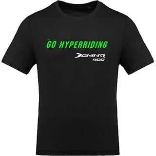 FastB Men Typography Round Neck Black T-Shirt