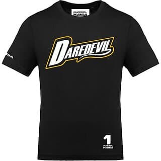 FastB Men Typography Round Neck Black T-Shirt