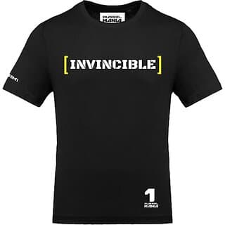 Fastbend Mens Black Printed Cotton Blend Round Neck T-Shirt
