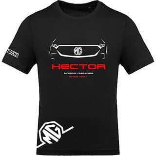 FastB Couple Printed Round Neck Black T-Shirt