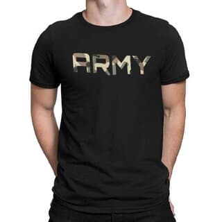 HIT SQUARE Black Pure Cotton Round Neck Printed For Men