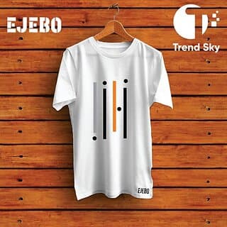 Graphic Print Men White Round Neck Polyester Casual T-Shirt