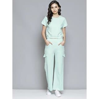 SHE PURE LUXURY WEAR Top Pant Co-ords Set