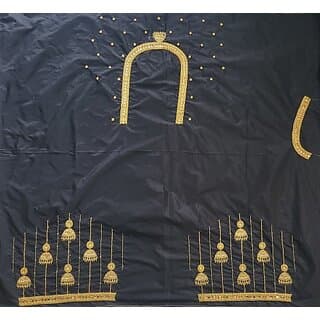 OMSAIFAB Cotton Silk Self Design Blouse Material