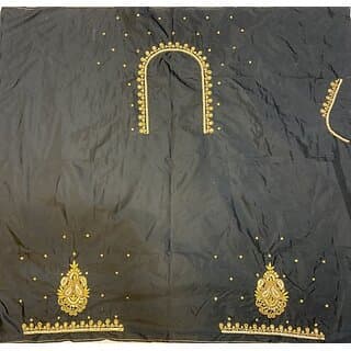 RR FABRIC Cotton Silk Self Design Blouse Material