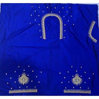 RR FABRIC Cotton Silk Self Design Blouse Material