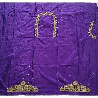 OMSAIFAB Cotton Silk Self Design Blouse Material