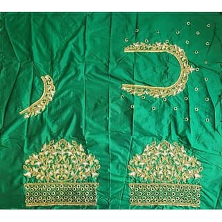 OMSAIFAB Cotton Silk Self Design Blouse Material