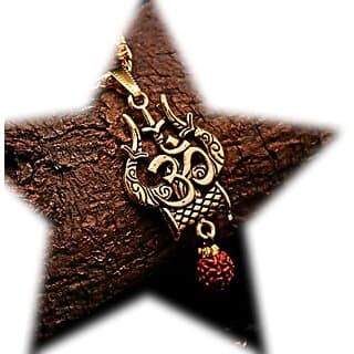OM TRISHUL PENDENT (WITHOUT CHAIN)