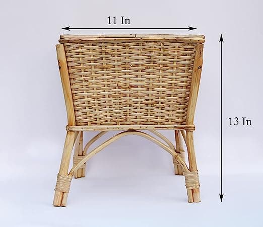 Handwoven Cane Planter