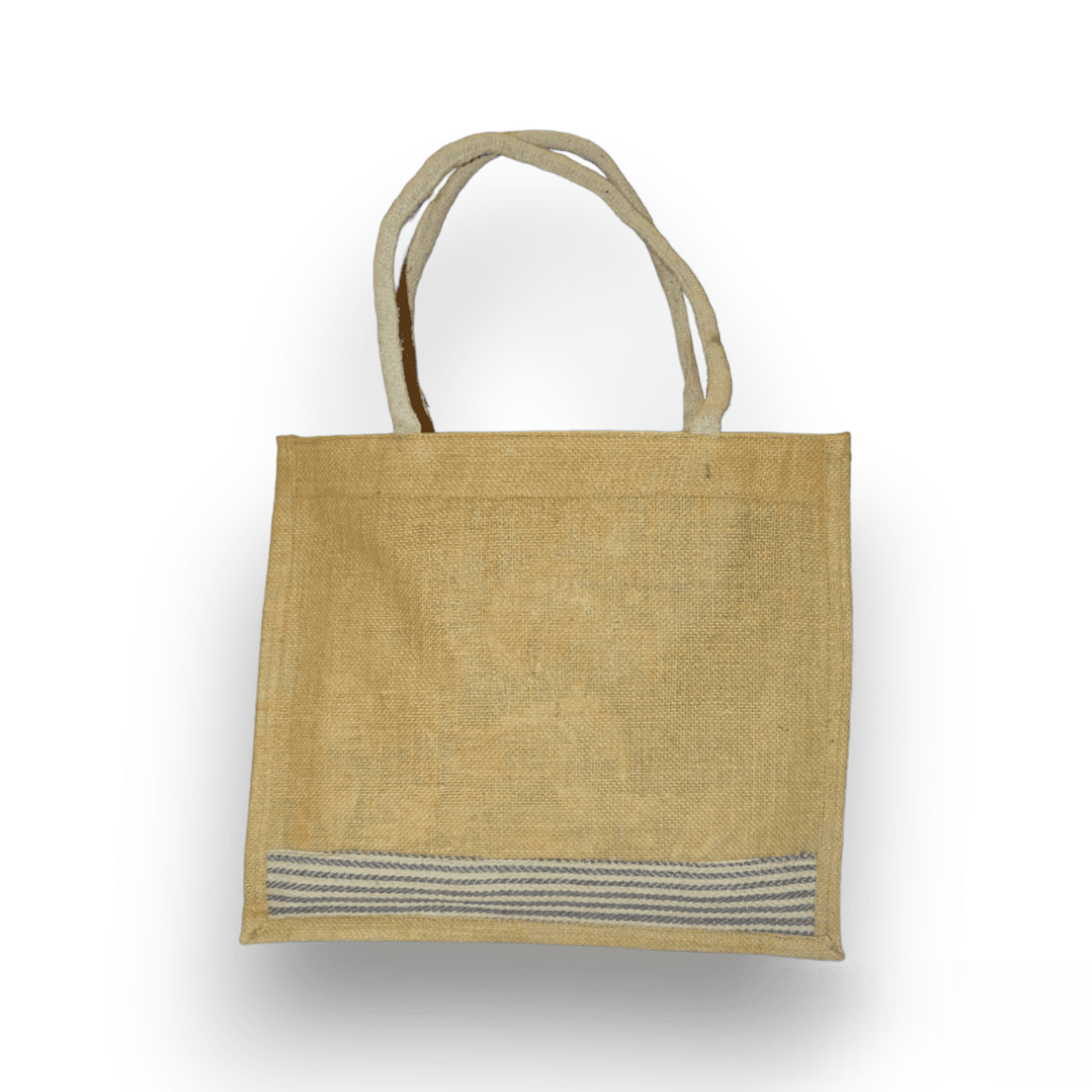 JUTE TWEED TOTE BAG