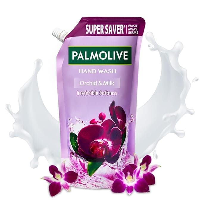 Palmolive Hand Wash - Orchid & Milk, Wash Away Germs, pH Balanced Formula, 750 ml