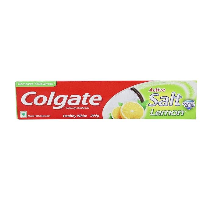 Colgate Toothpaste Thpast Actv Salt Hlty White 200G