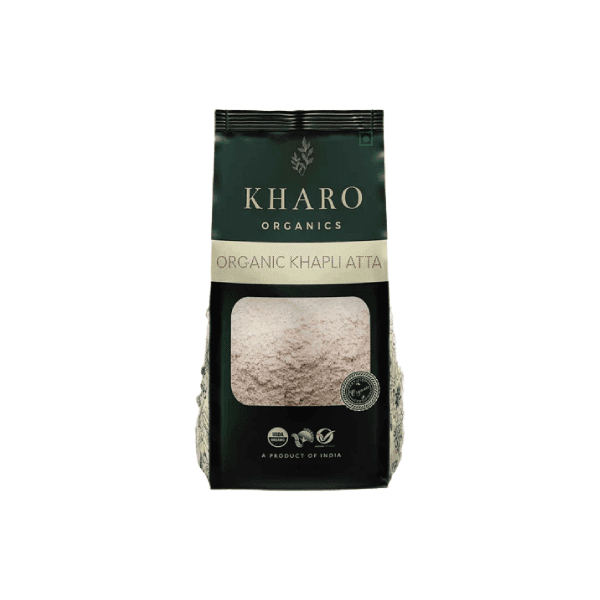 Kharo Organics Khapli Atta Flour 1 Kg Pack Of 4