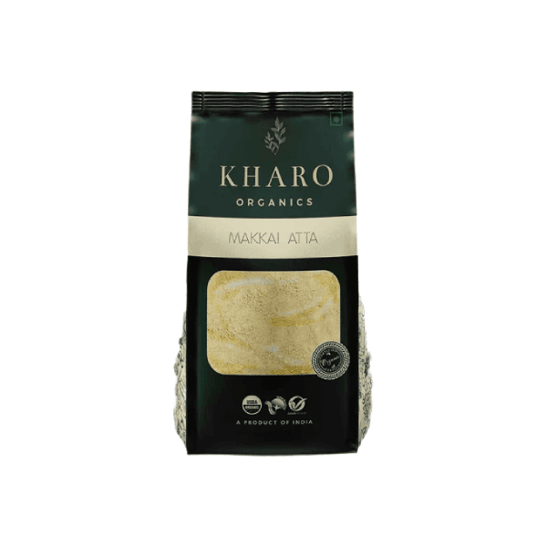 Kharo Organics Makkai Atta 500 Gms Pack Of 3