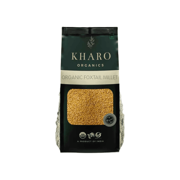 Kharo Organics Foxtail Millet 500 Gms Pack Of 2