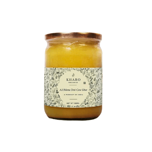 Kharo Organics A2 Desi Cow Bilona Ghee Pack Of 3
