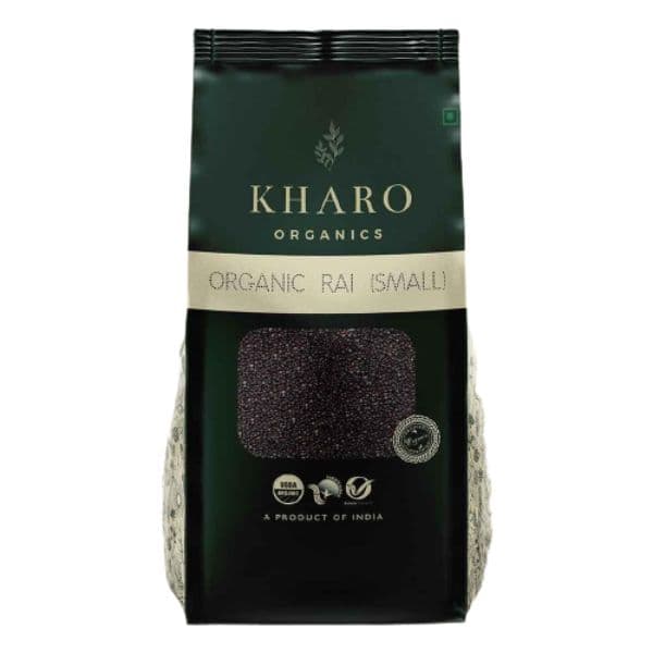 Kharo Organics Rai Small 100 Gms Pack Of 3