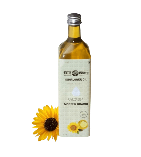 True Roots Cold Pressed Sunflower Oil 1 Ltr
