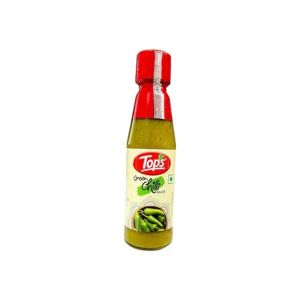 Tops Green Chilli Sauce 200 Gms