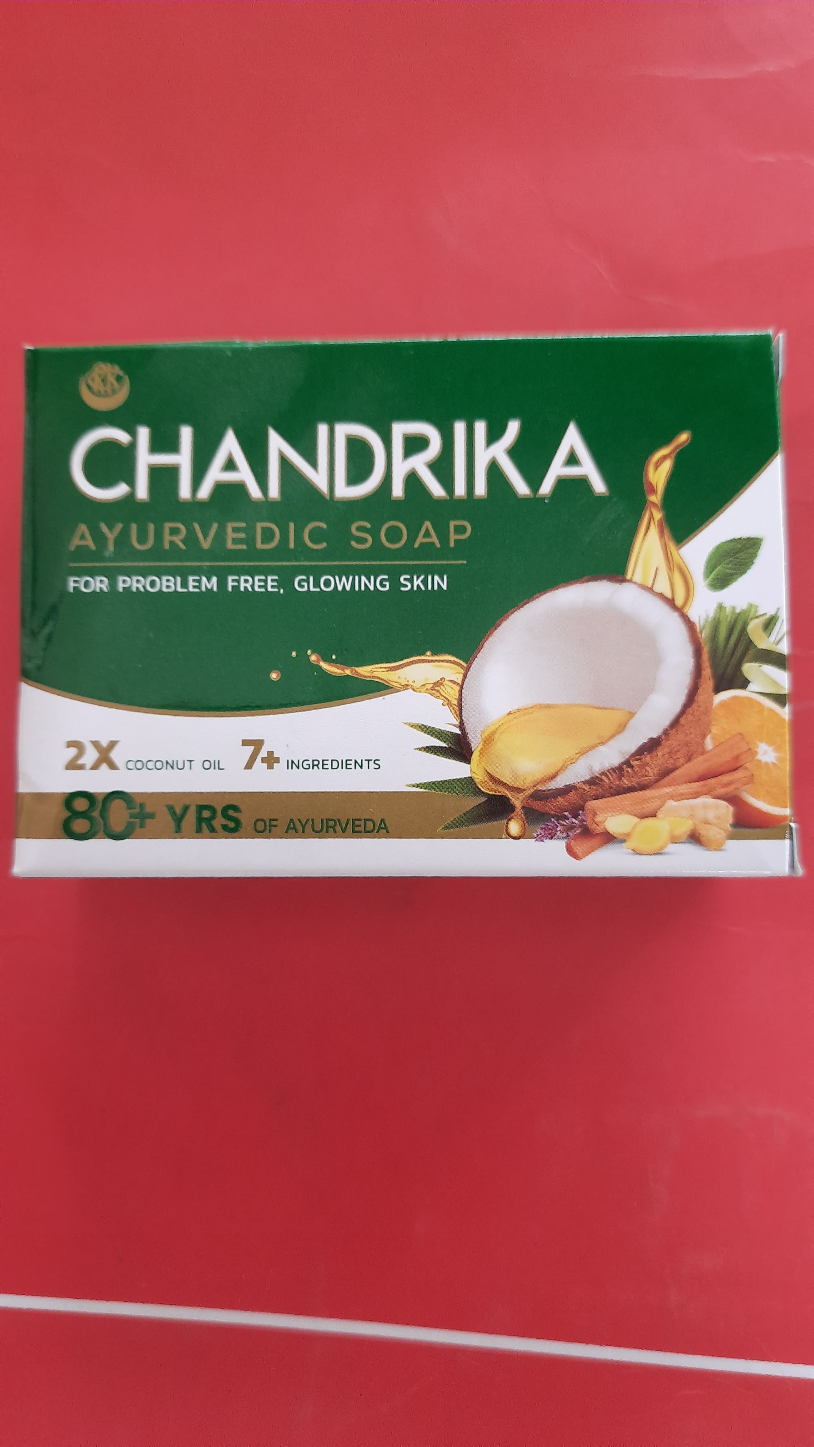 Chandrika Ayurvedic soap