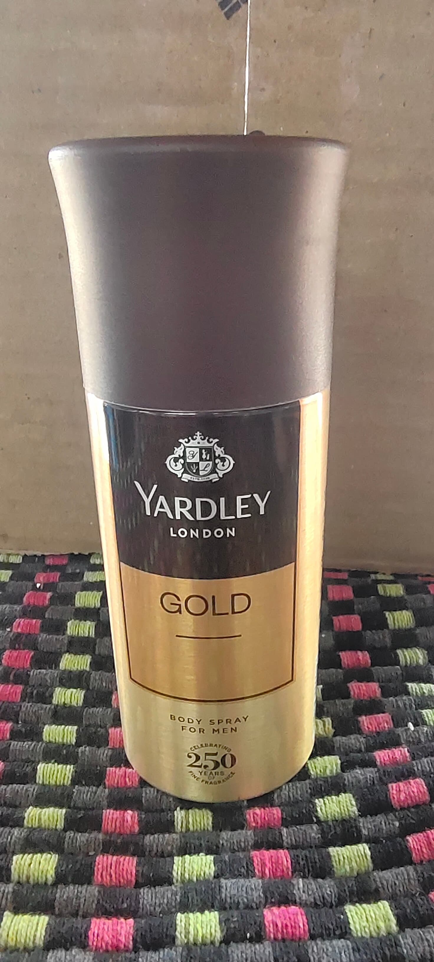 Yardley London gold body spray for men