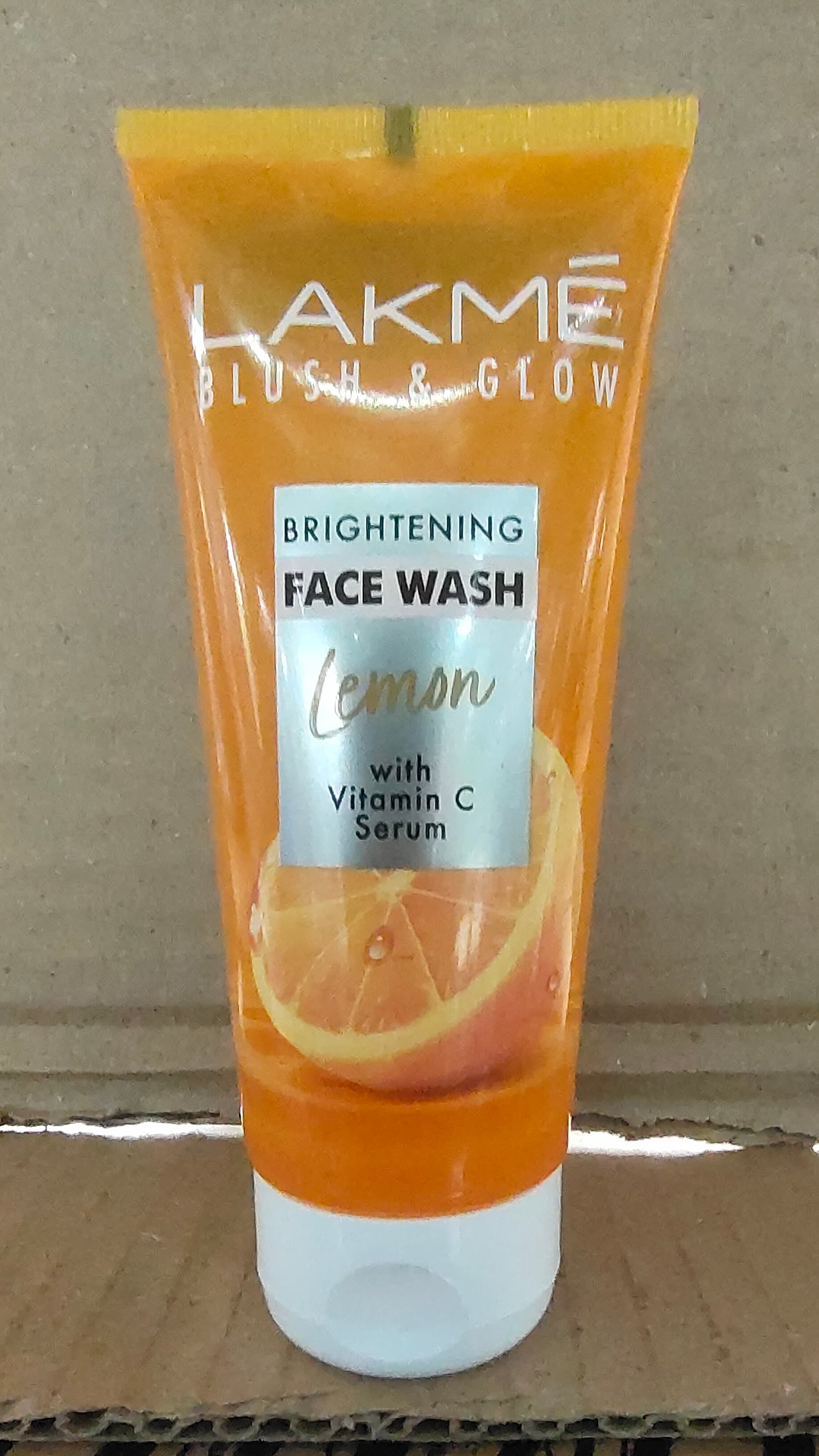 Lakme face wash blush & glow lemon