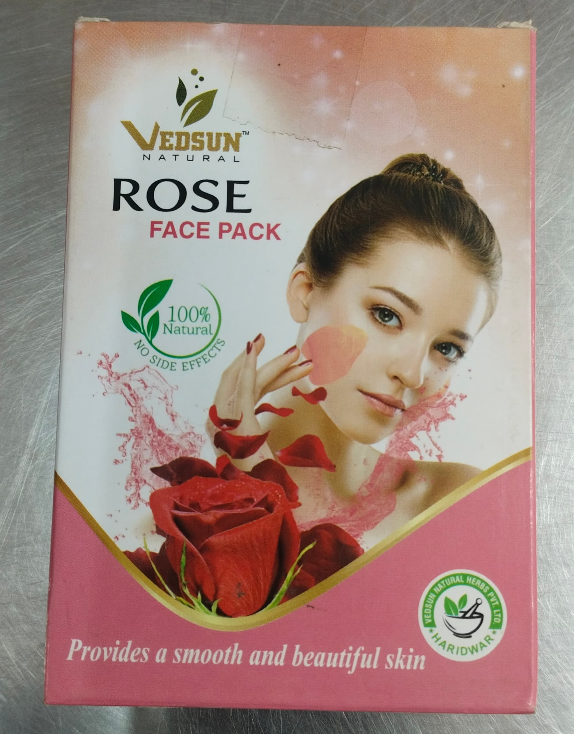 Vedsun rose face pack