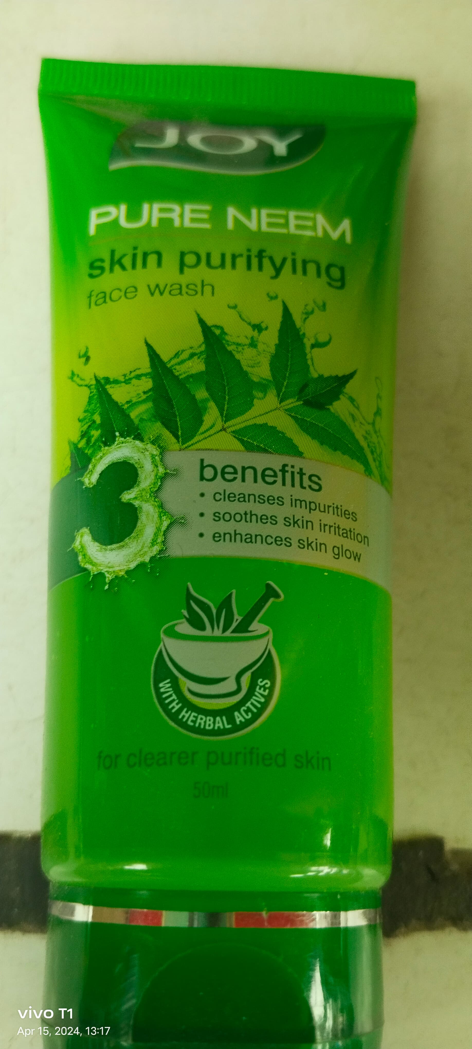 Joy Pure neem Skin purifying Face wash