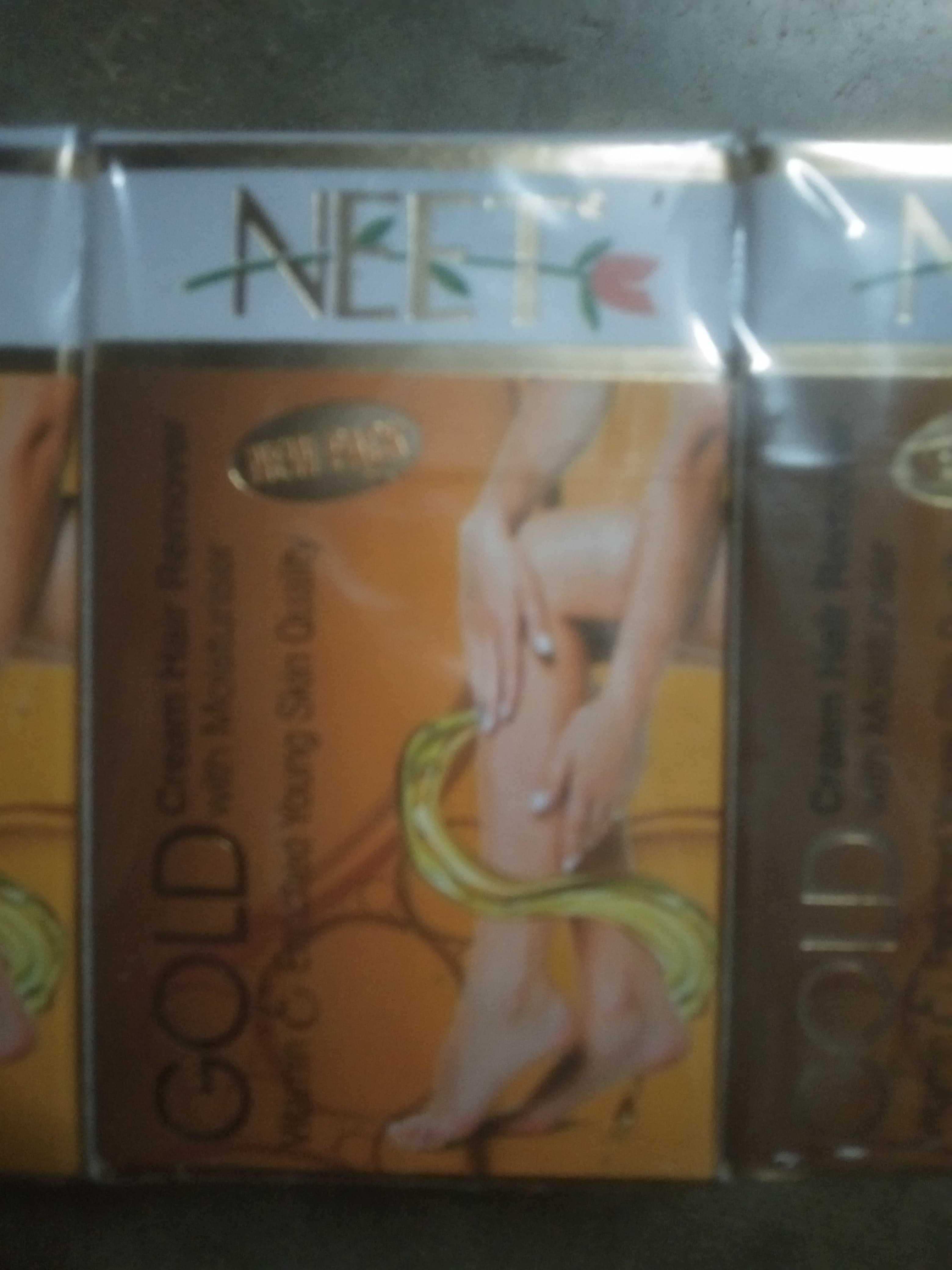 Neet hair remover  gold