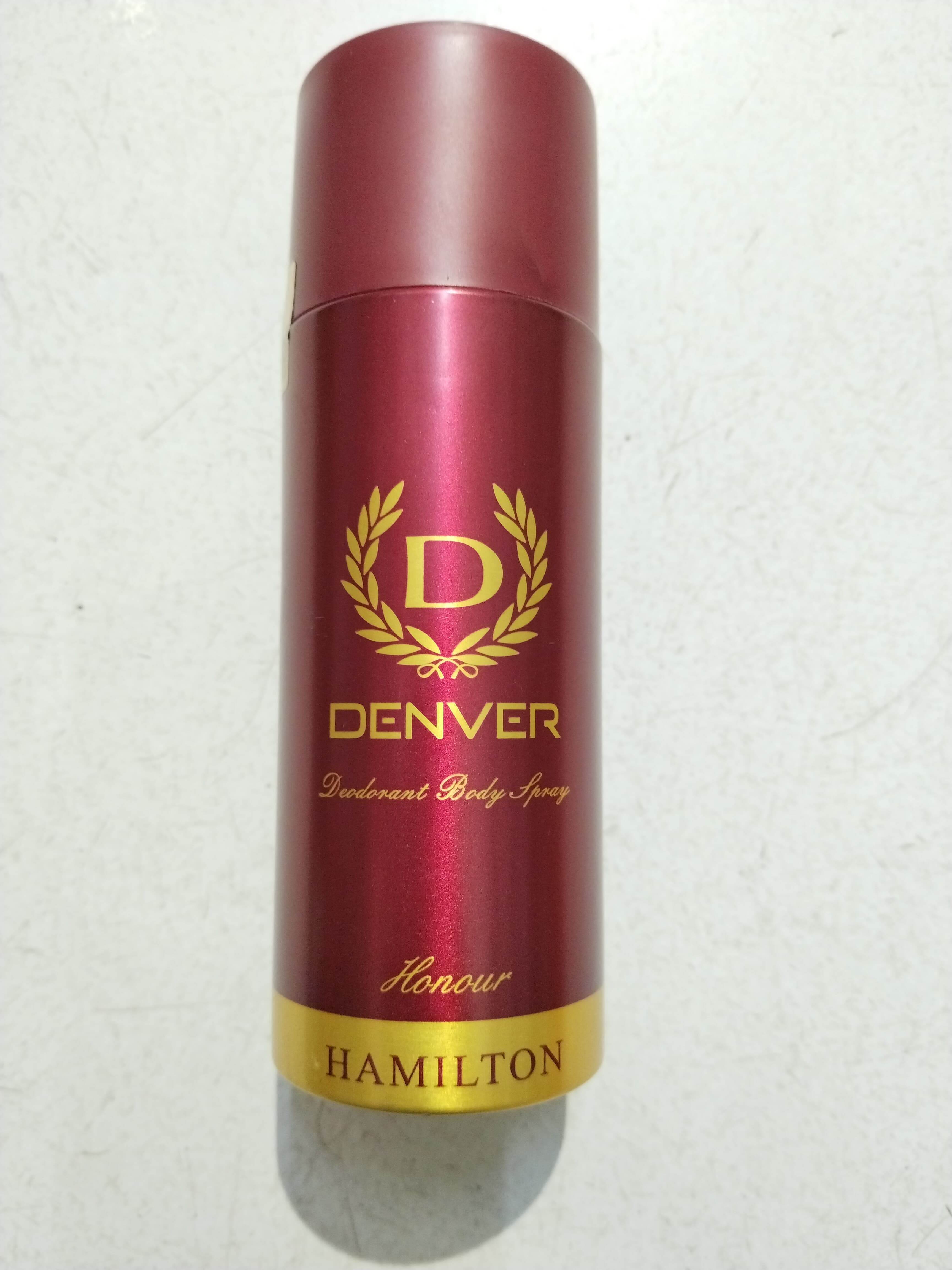 Denver honour Hamilton deodorant bady spray