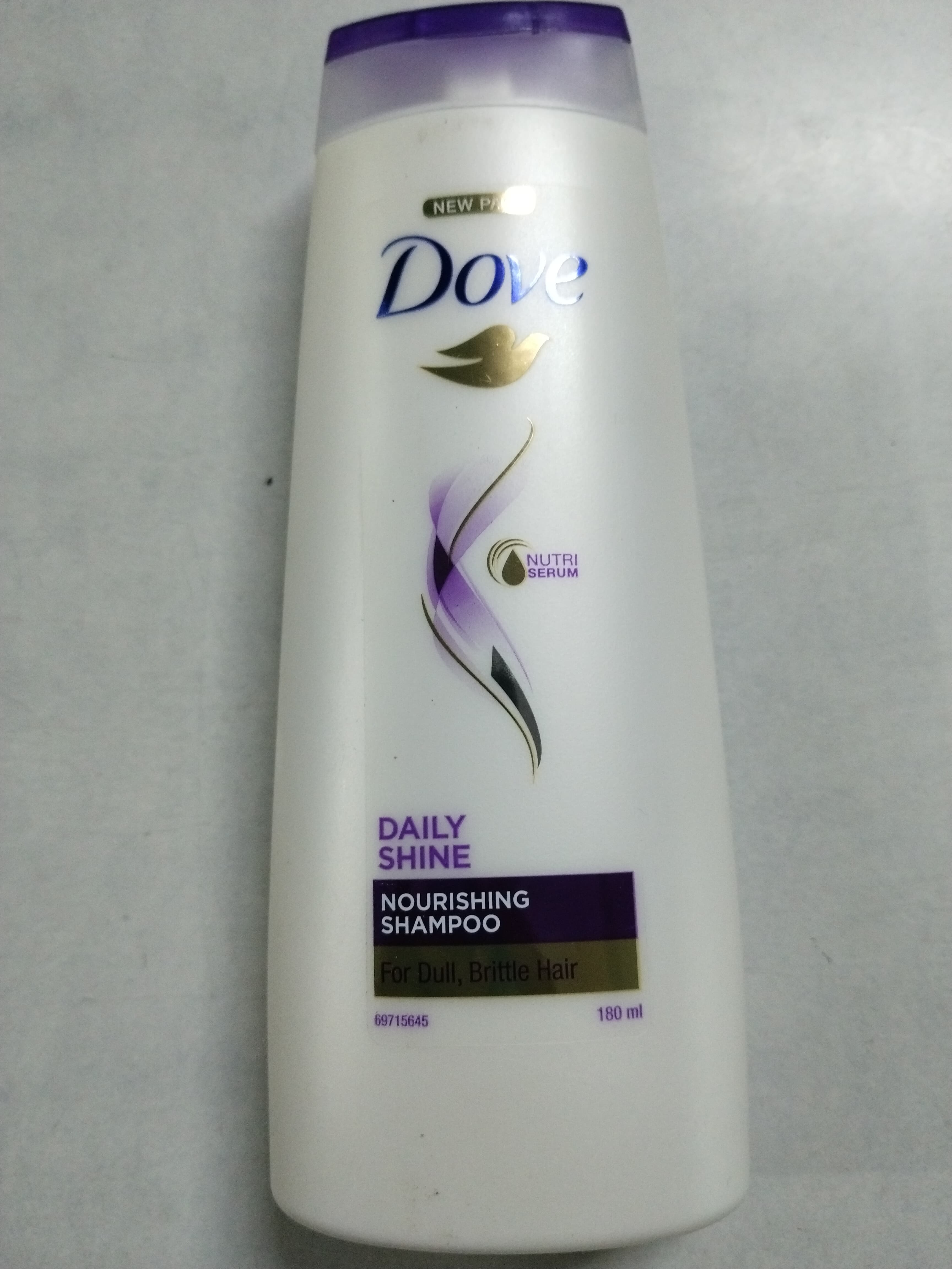 Dove daily shine nourishing shampoo