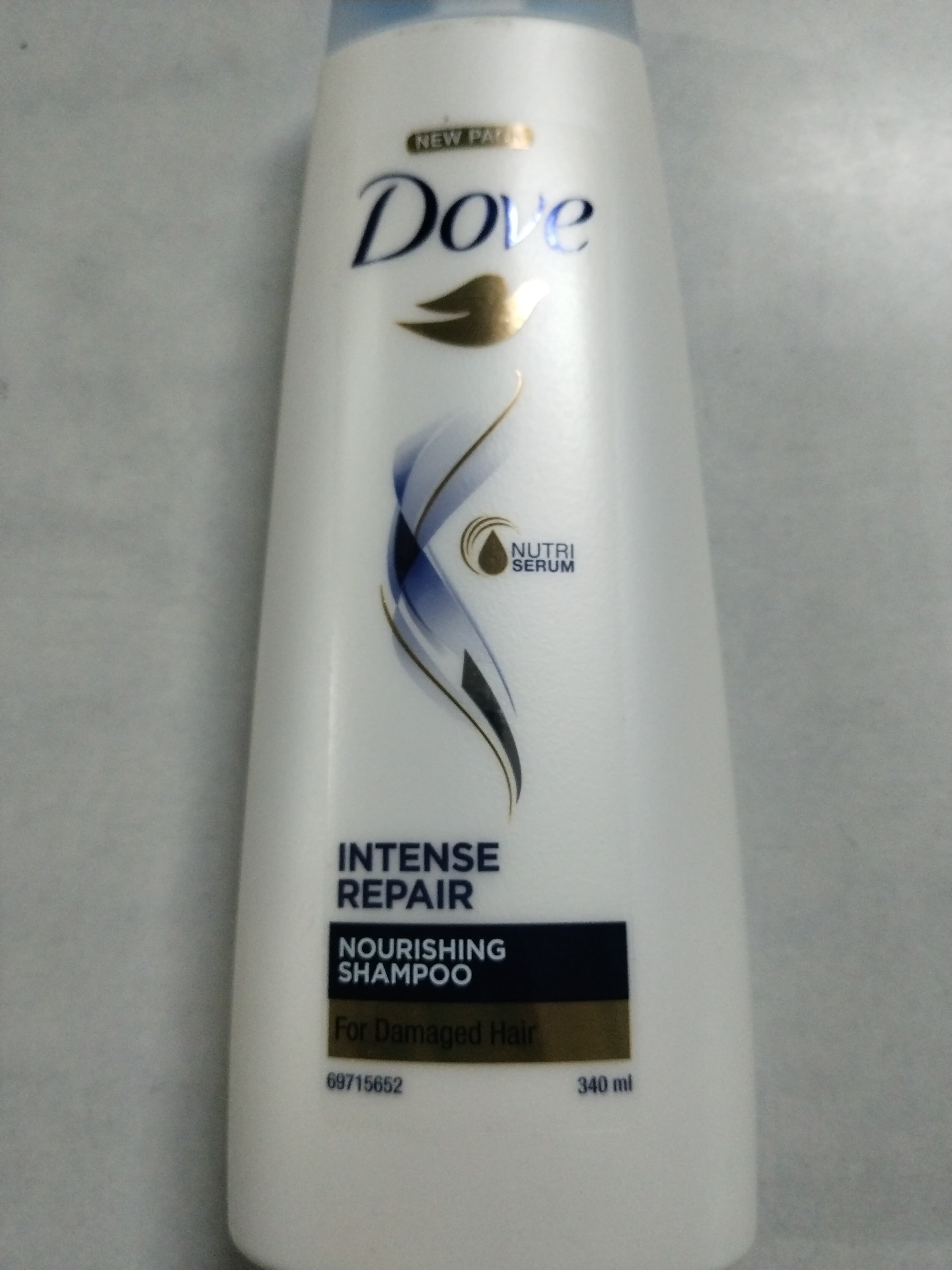 Dove intense repair nourishing shampoo