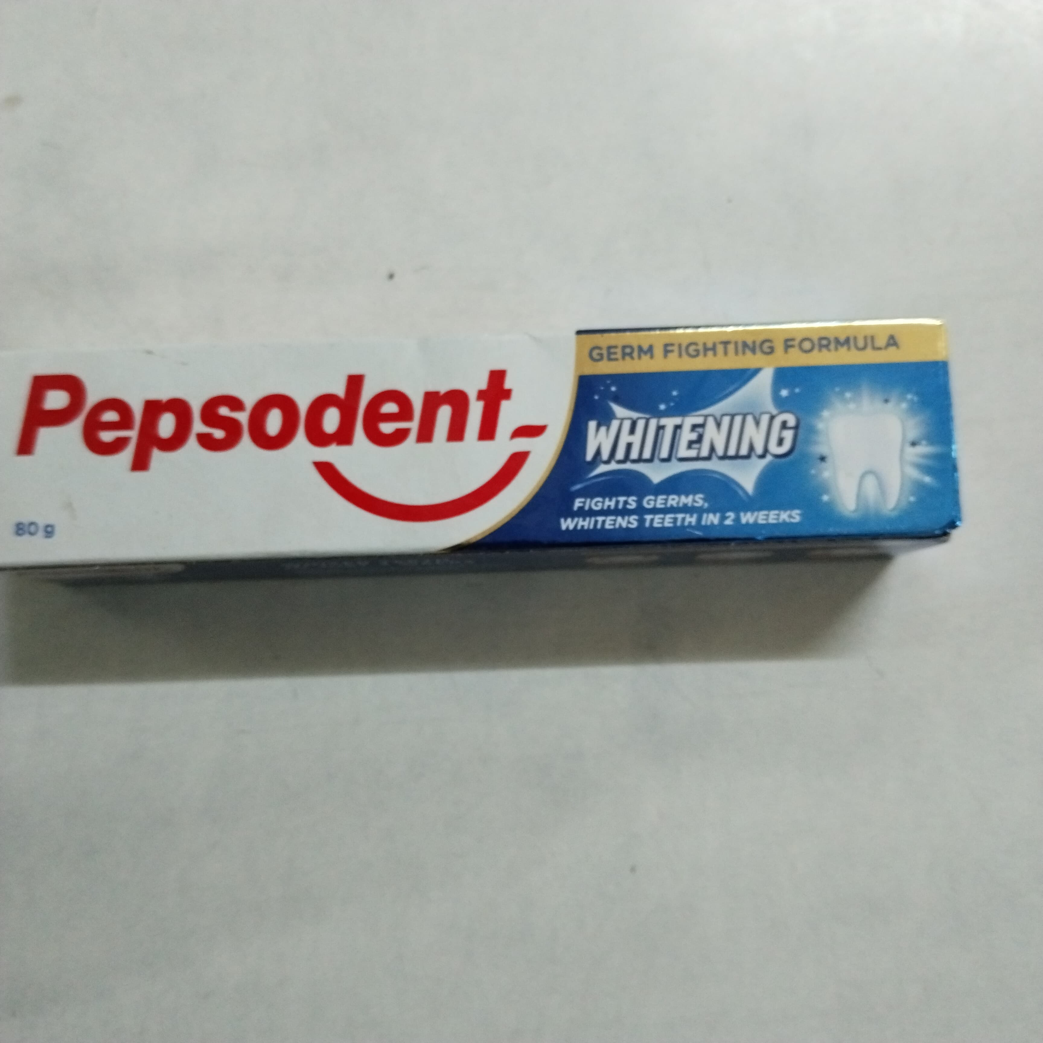 Pepsodent whitening germ fighting toothpaste