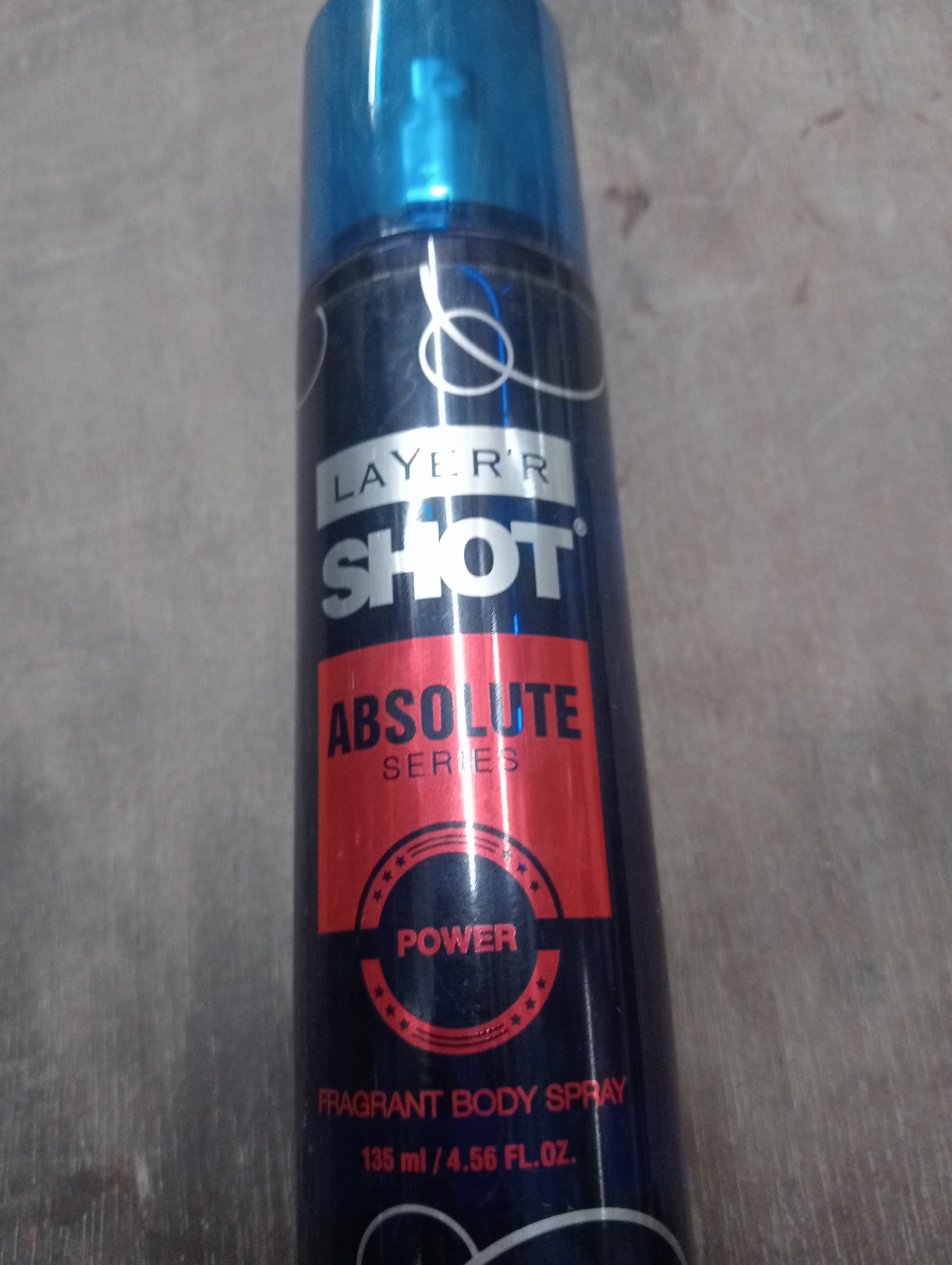 Layerr shot absolute sepries body spray