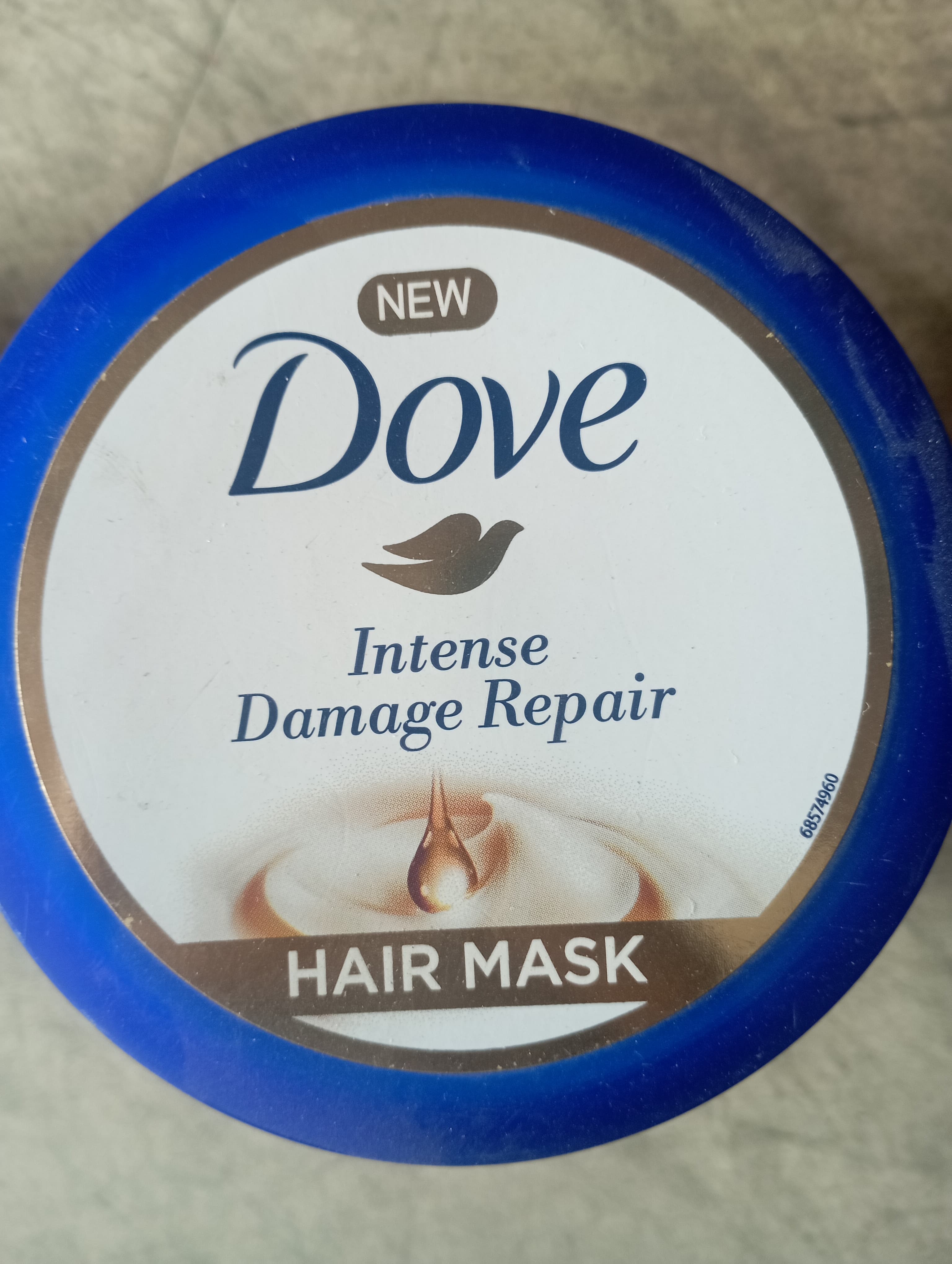 Dove intense damage repair hair mask