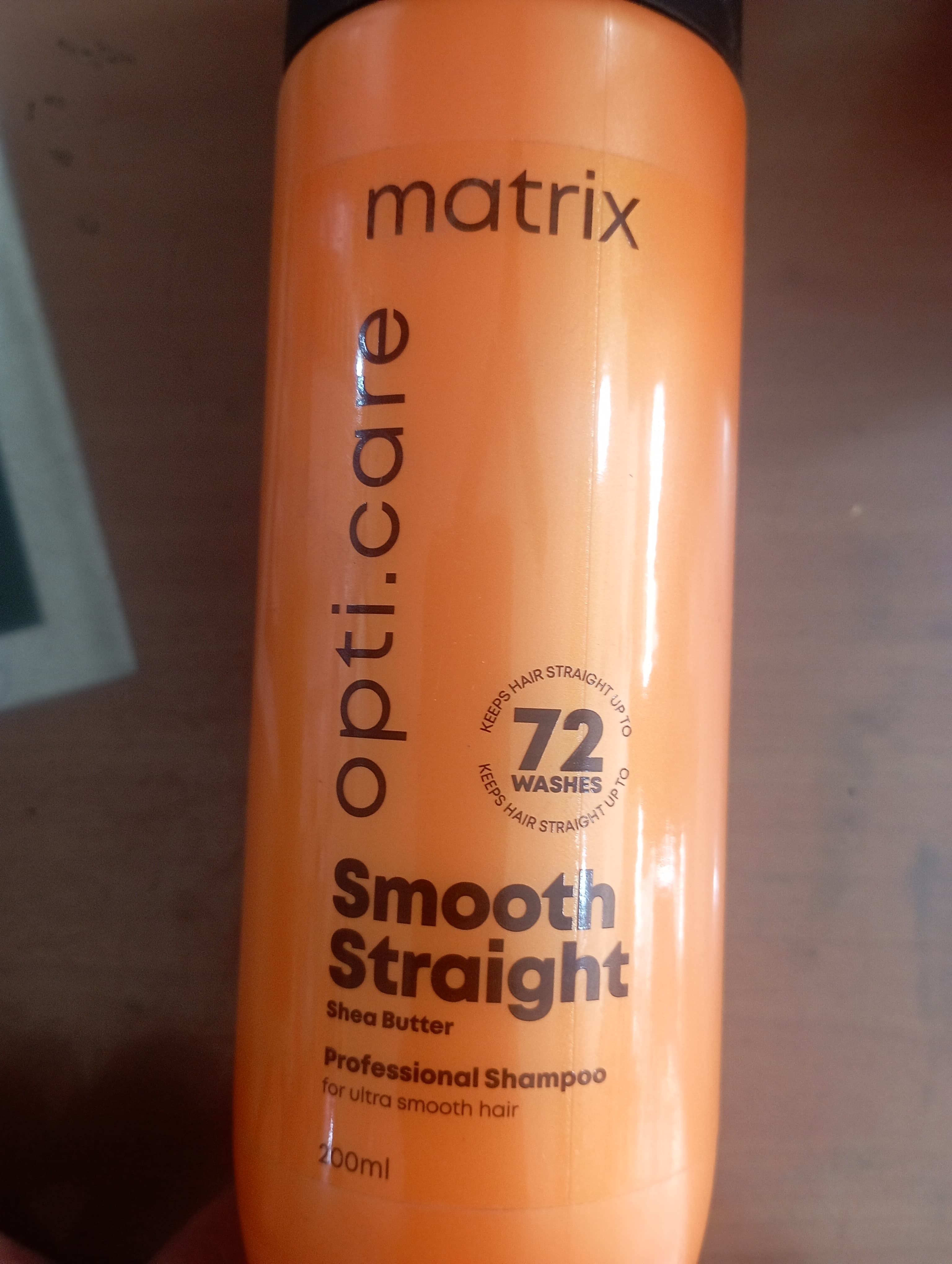 Matrix opti. Care smooth straight shea butter professional shampoo