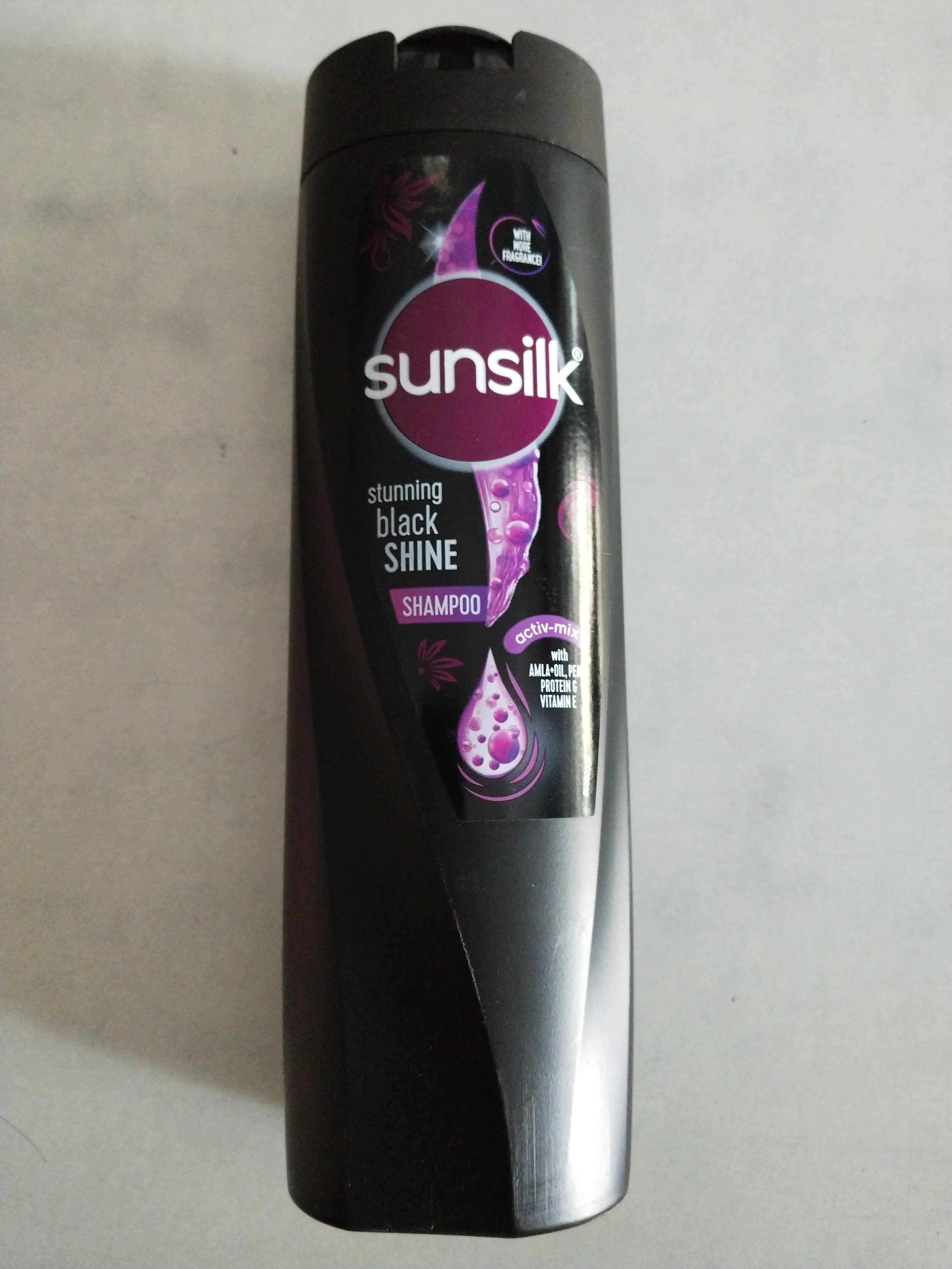 Sunsilk stunning black shine active mix shampoo
