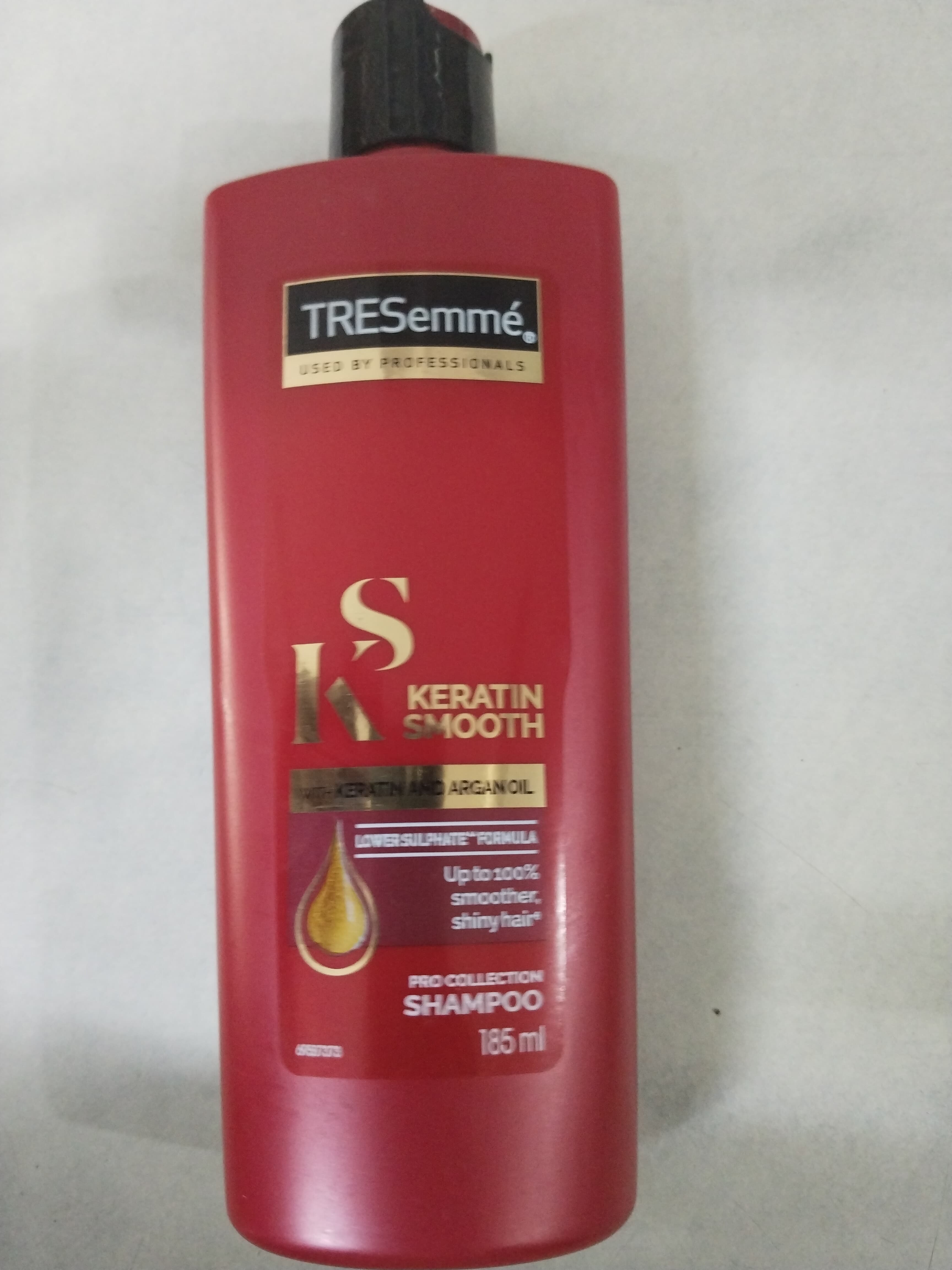Tresemme keratin smooth with argan oil shampoo