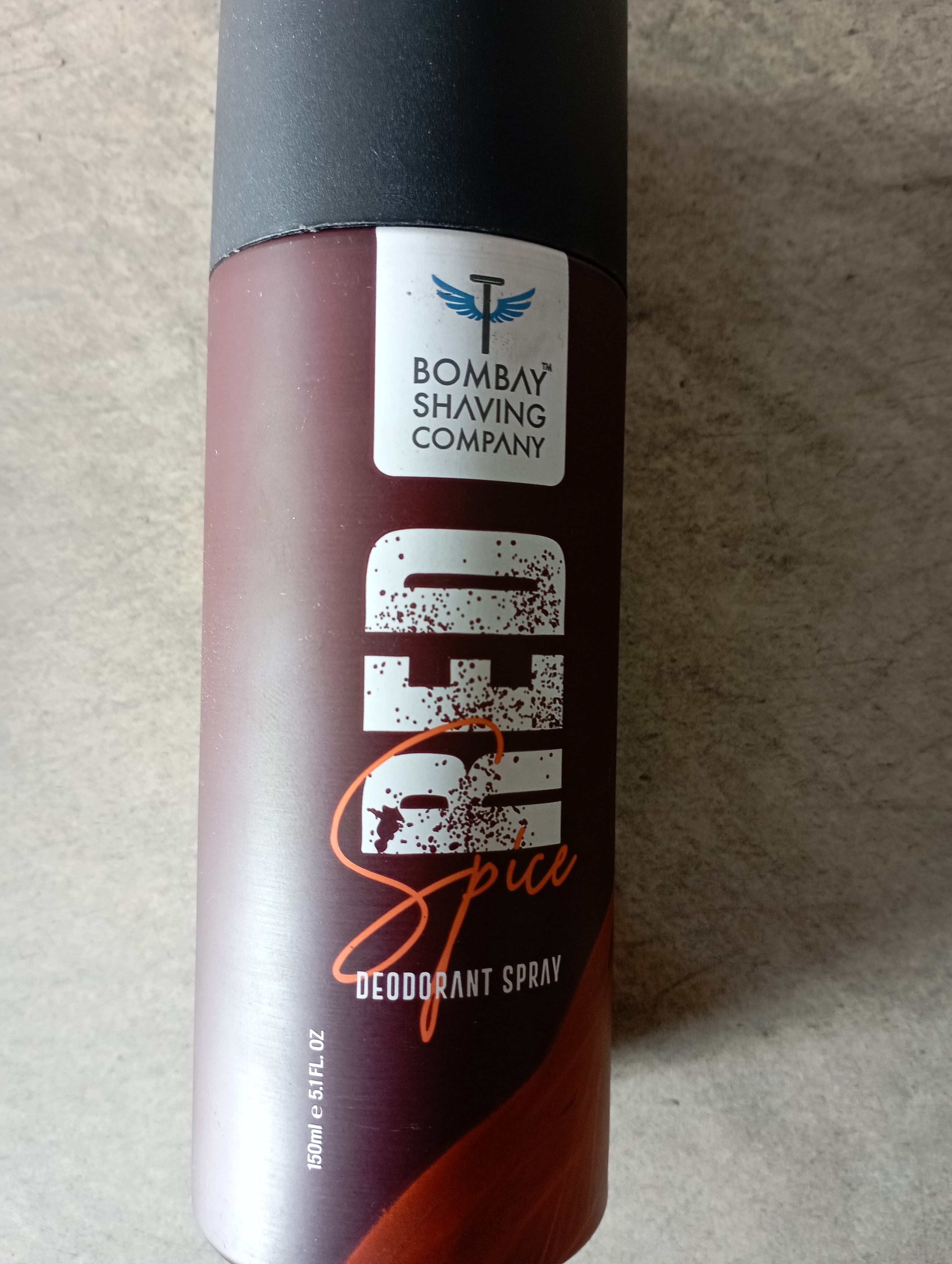 T bombay shnving company red spice deodorant spray
