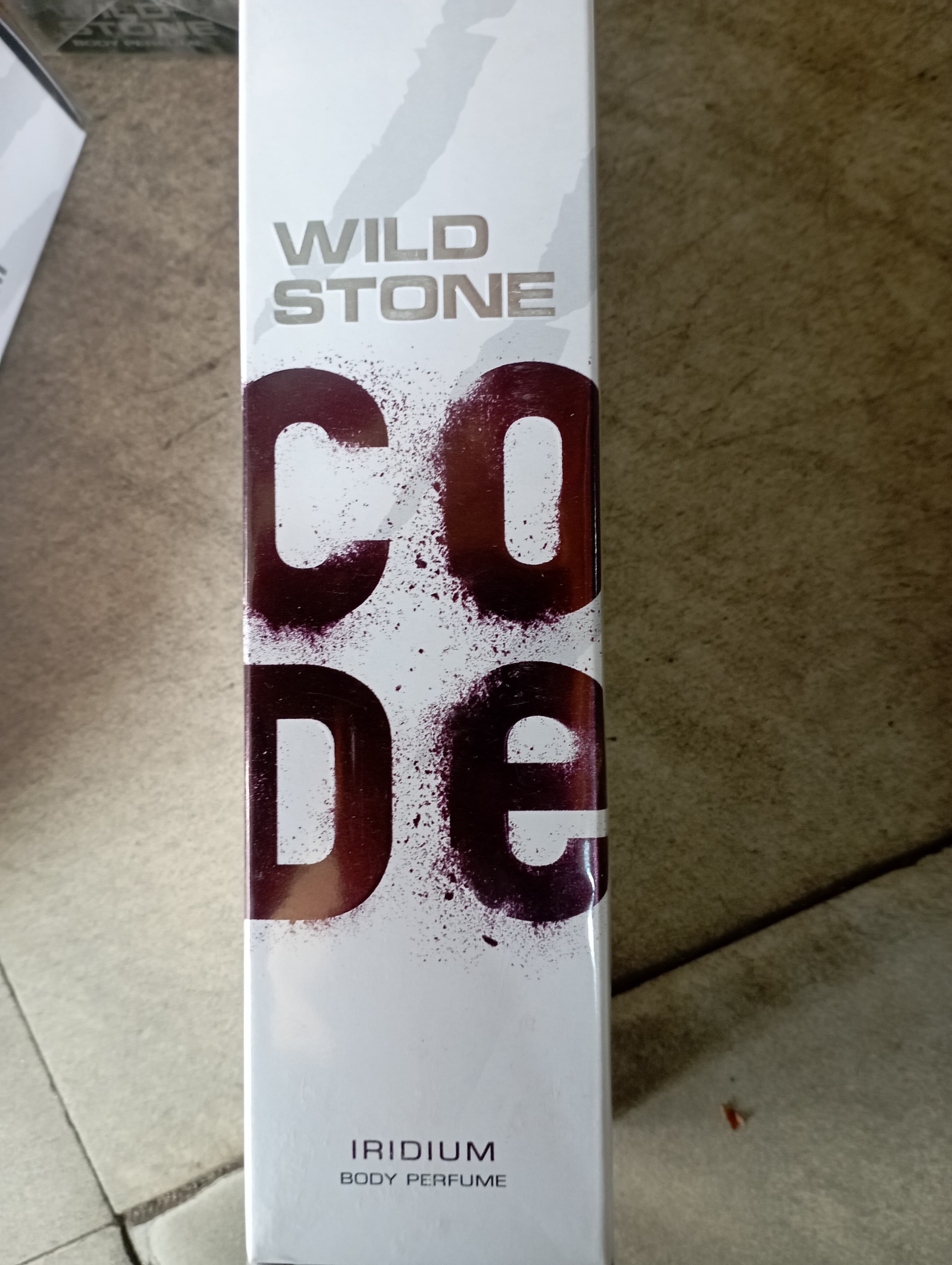 Wild stone code iridium body perfume