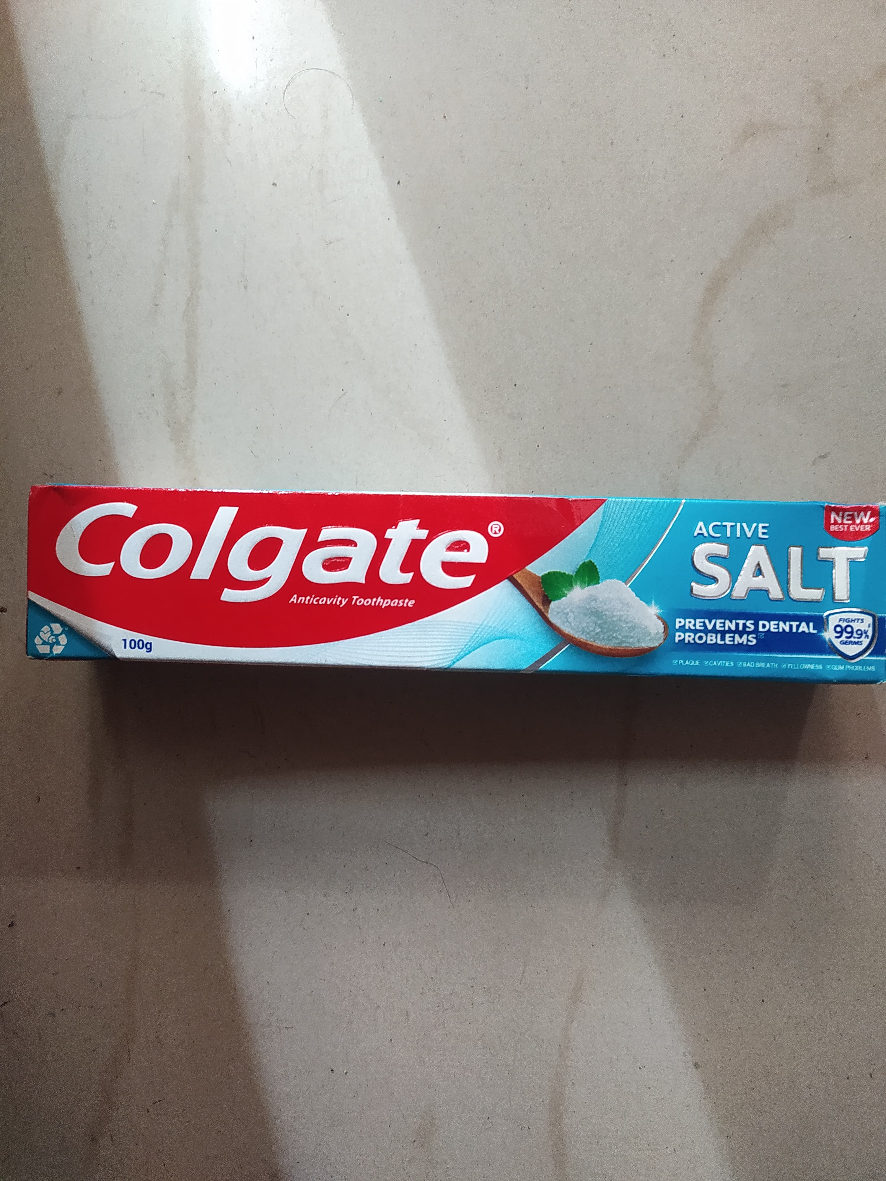 colgate Anticavity toothpaste Active Salt Fights Problems